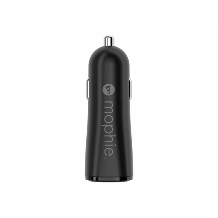 mophie Essentials car charger 12W Black