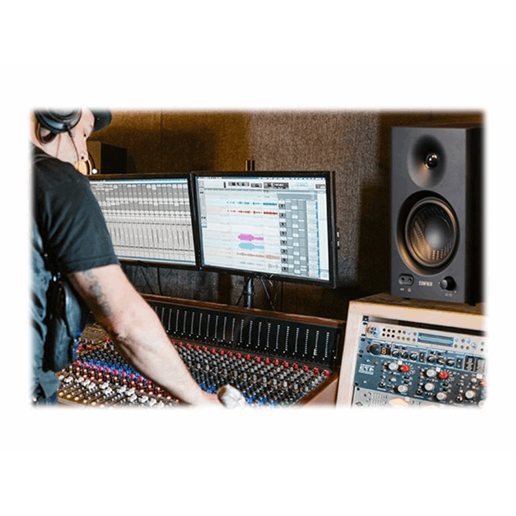 MR4 - 2.0 Monitor speakerset / Zwart