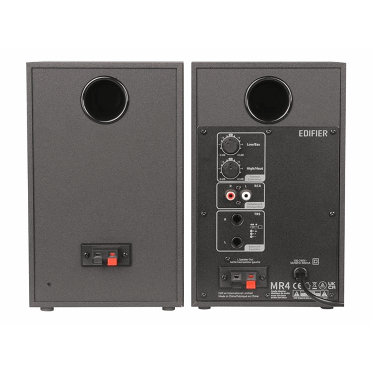 MR4 - 2.0 Monitor speakerset / Zwart