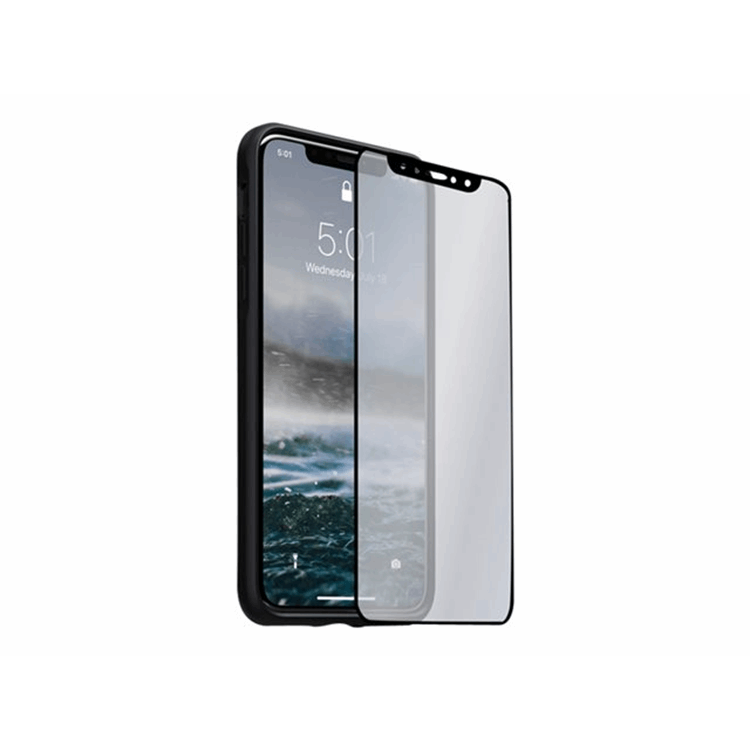 MW Glass 3D Case Friendly Black iPhone