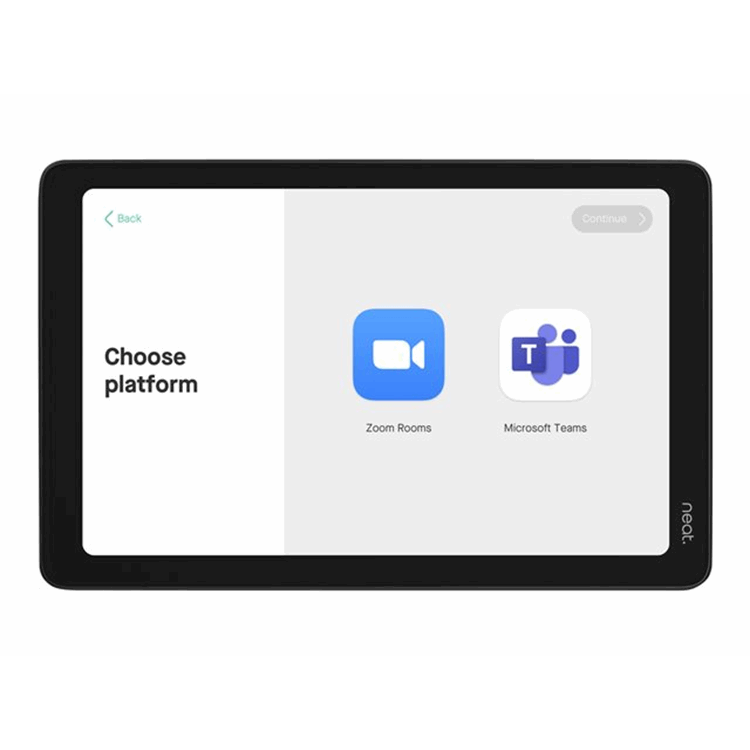 Neat Pad Controller Scheduling Display