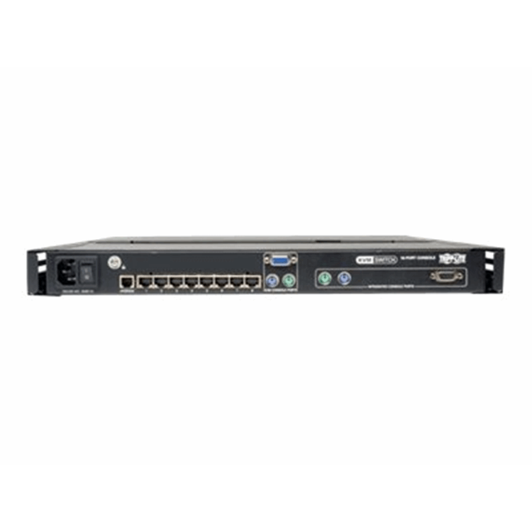 NetCommander 8-Port Cat5 1U Rack-Mount Console KVM Switch with 19-in. LCD
