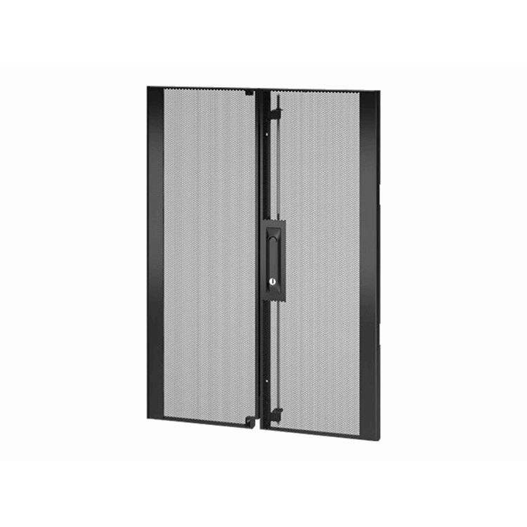 NetShelter SX 18U 600mm Wide PerforatedSplit Doors Black