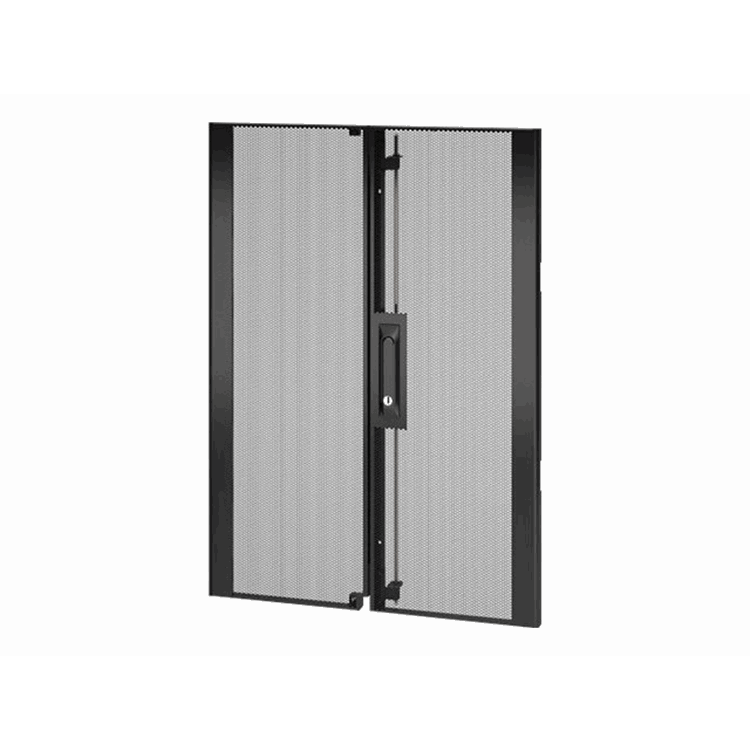 NetShelter SX 18U 600mm Wide PerforatedSplit Doors Black NetShelter SX 18U 600mm Wide PerforatedSplit Doors Black