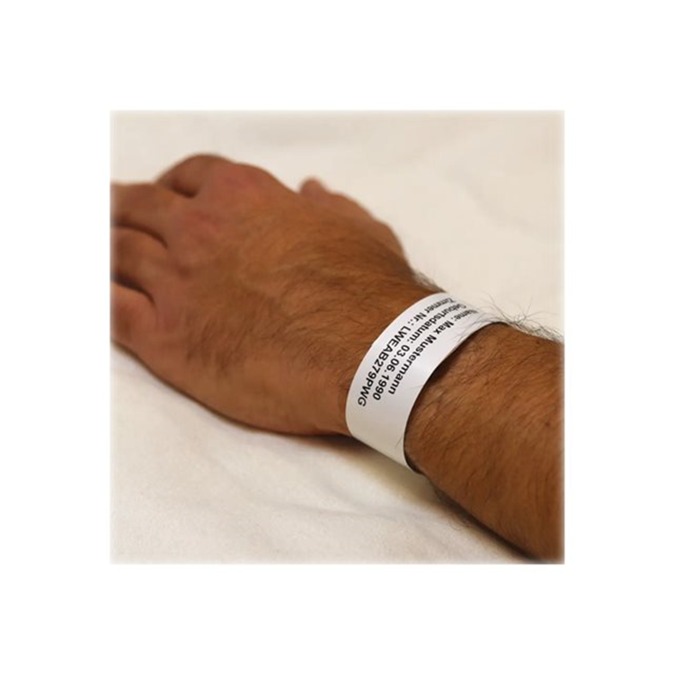 Patient Wristbands Adult White 11in 200