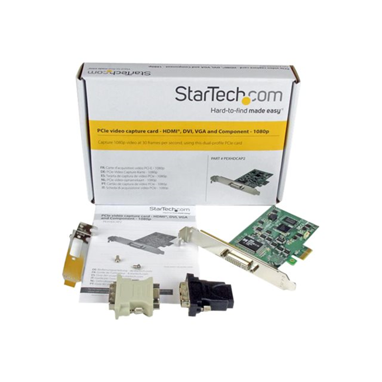 PCIe HD Capture Card - HDMI VGA DVI CPNT PCIe HD Capture Card - HDMI VGA DVI CPNT