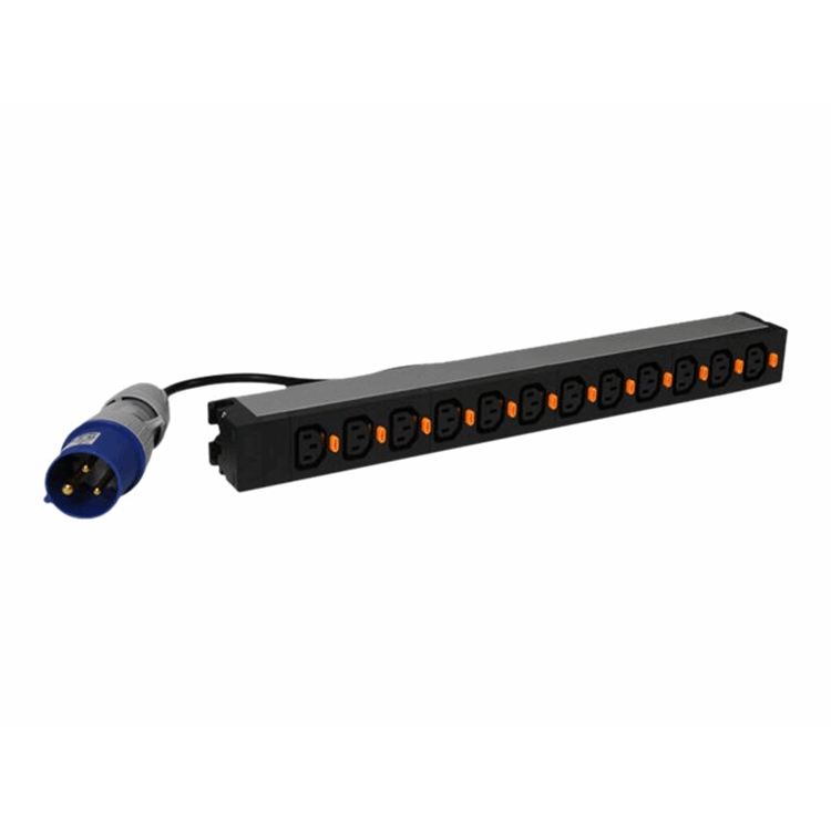 PDU 19 inches 1U 12 x C13 IEC 60320 stan