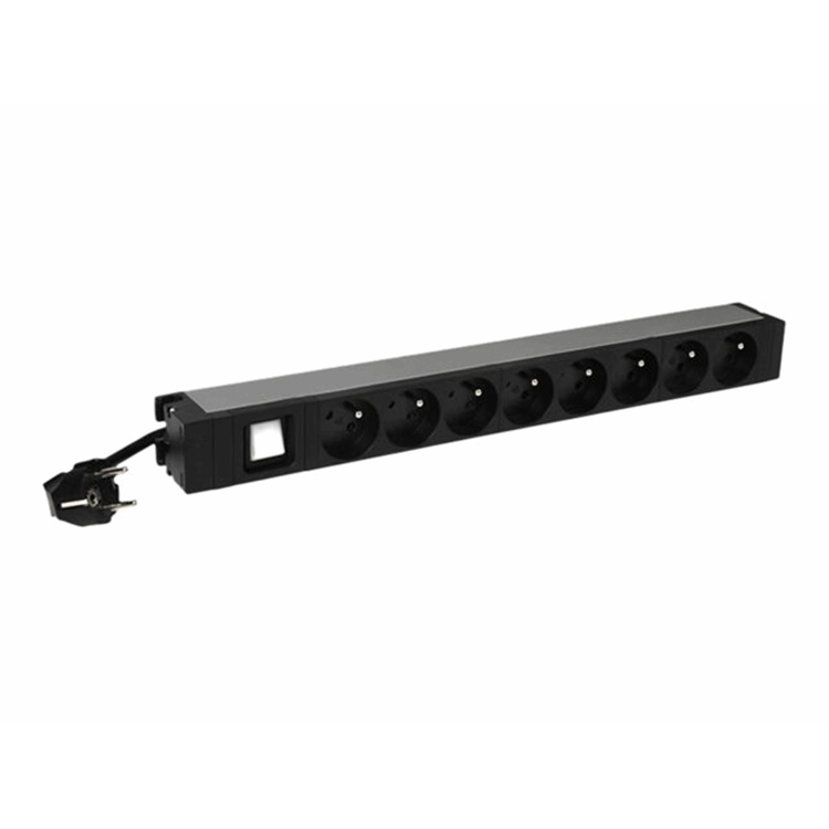 PDU 19 inches 1U 8 x 2P+E french standar