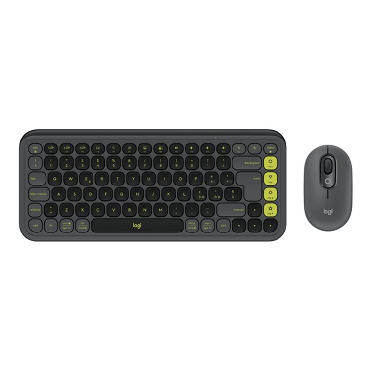 POP ICON COMBO MOUSE AND KB GRAPHITE-ITA