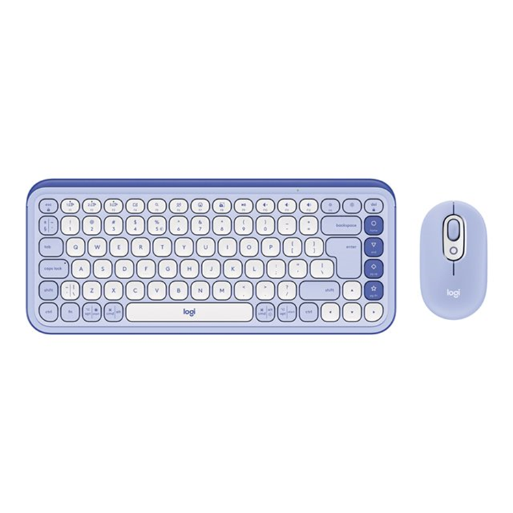 POP ICON COMBO MOUSE AND KB LILAC-US INT