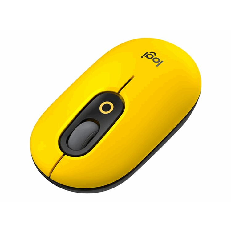 POP Mouse with emoji - BLAST_YELLOW - EMEA