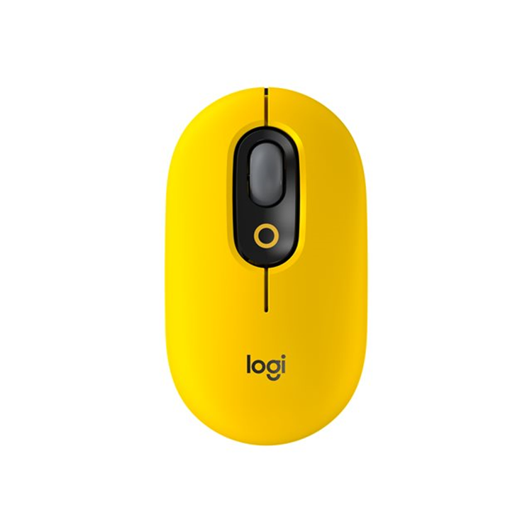 POP Mouse with emoji - BLAST_YELLOW - EMEA