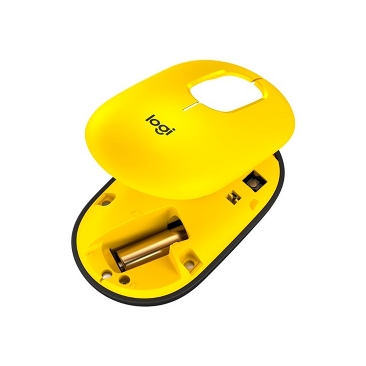 POP Mouse with emoji - BLAST_YELLOW - EMEA