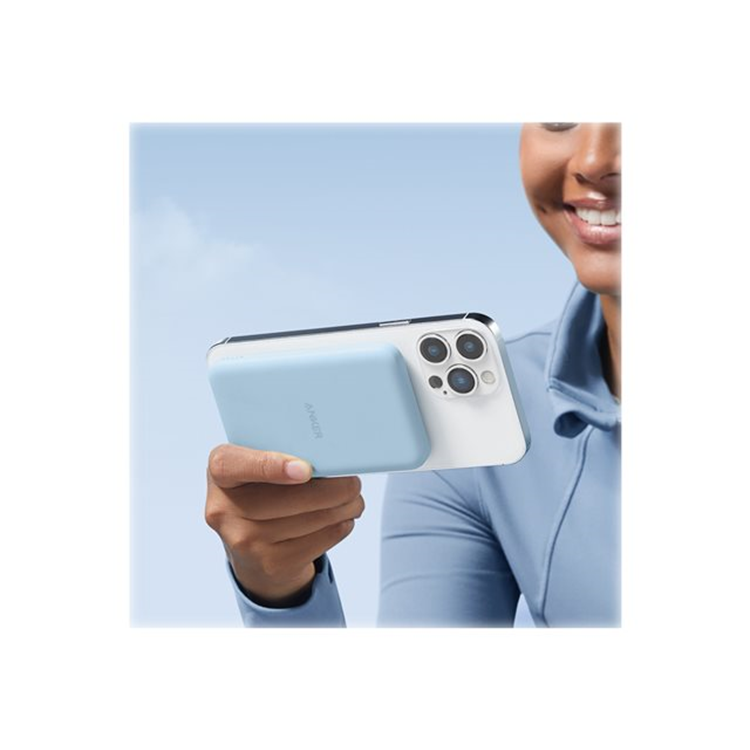 PowerWave Mag-Go 2-in-1 Stand 5KBlue EUPlug