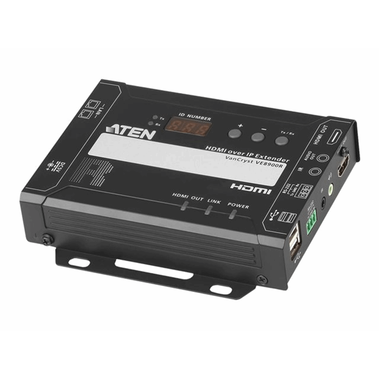 [PREMIUM] Aten HDMI over IP Receiver with USB Peripheral support and IR / RS-232 / Ethernet (WebGUI)