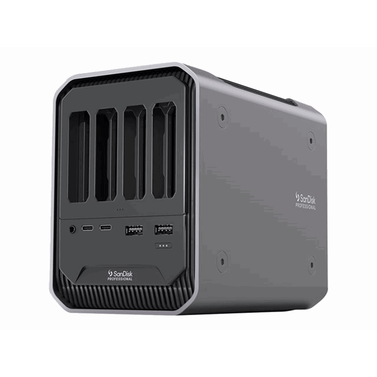 PRO-DOCK 4. 4-Bay Reader Docking Station