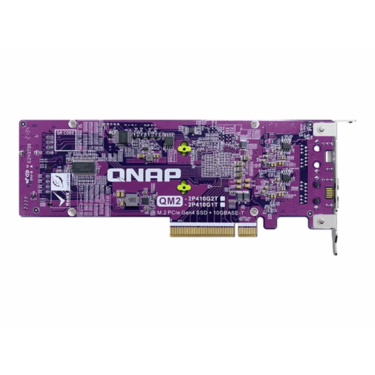 QNAP Card QM2 series 2xPCIe 2280 M.2 SSD