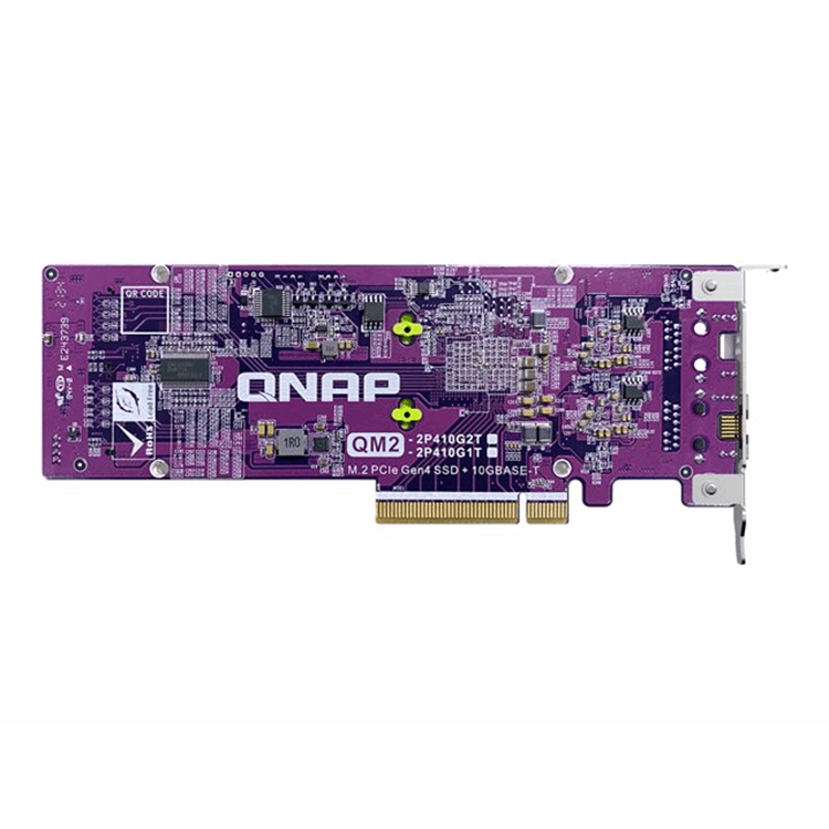 QNAP Card QM2 series 2xPCIe 2280 M.2 SSD