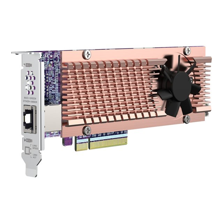 QNAP Card QM2 series 2xPCIe 2280 M.2 SSD