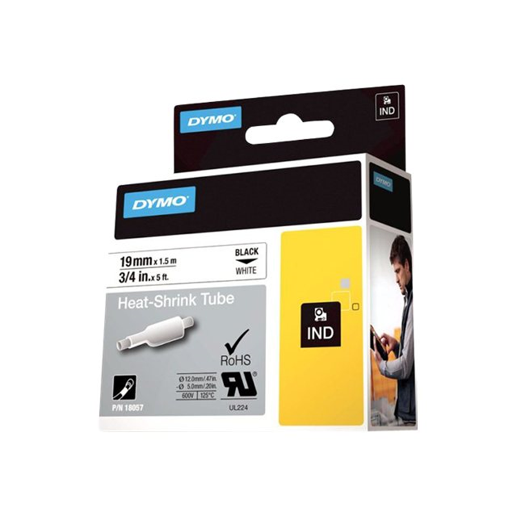 RHINO TAPE KRIMPKOUS 19MM WIT RHINO TAPE KRIMPKOUS 19MM WIT