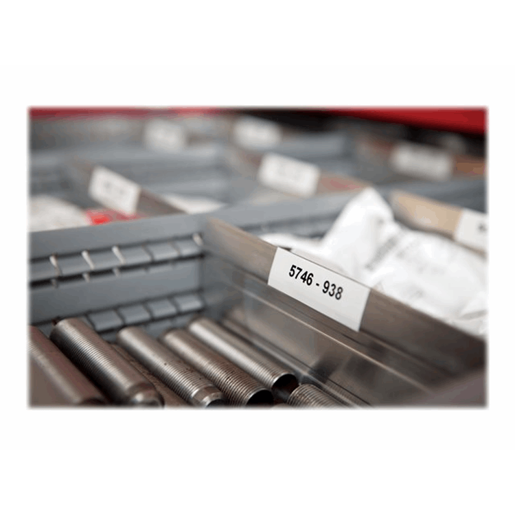 RHINO TAPE PERM. POLYESTER 12MM WIT