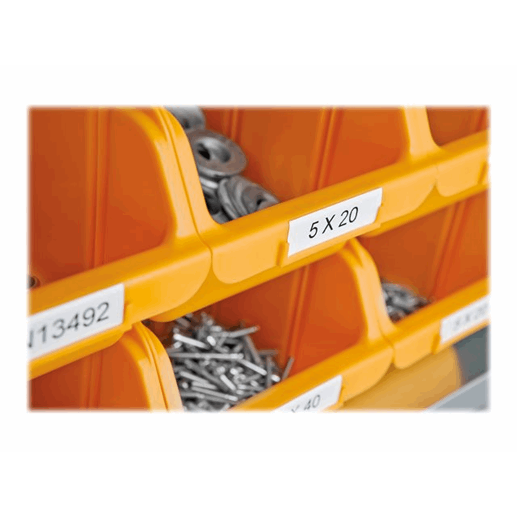 RHINO TAPE PERM. POLYESTER 12MM WIT