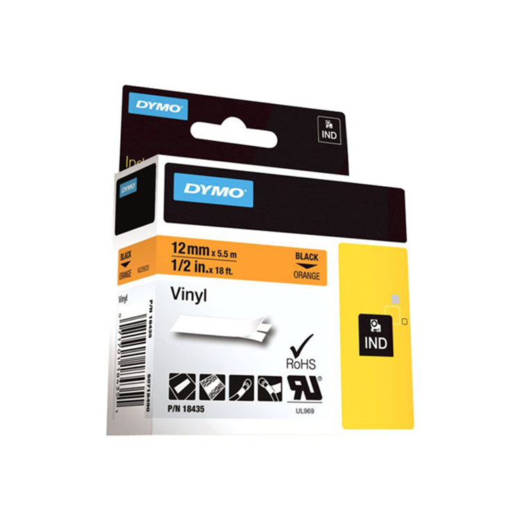 RHINO TAPE VINYL 12MM ORANJE