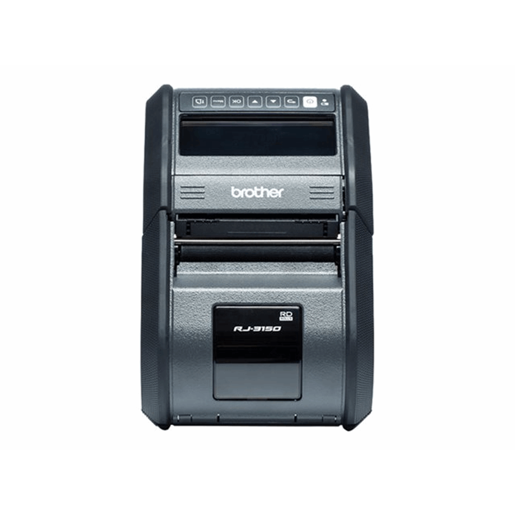 RJ-3150 Mobile RJ printer 203x200dpi/USB/WiFi/Bluetooth - printspeed 127mm/sec/LCD colour screen/25-