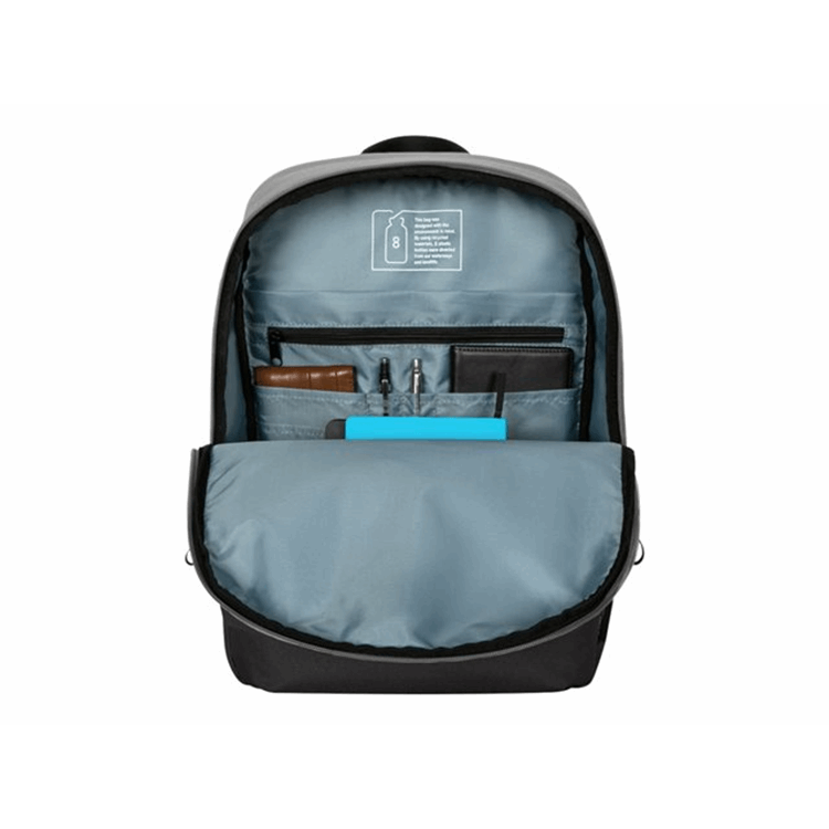Sagano EcoSmart Commuter Backpack - 15.6inch - Black-Grey