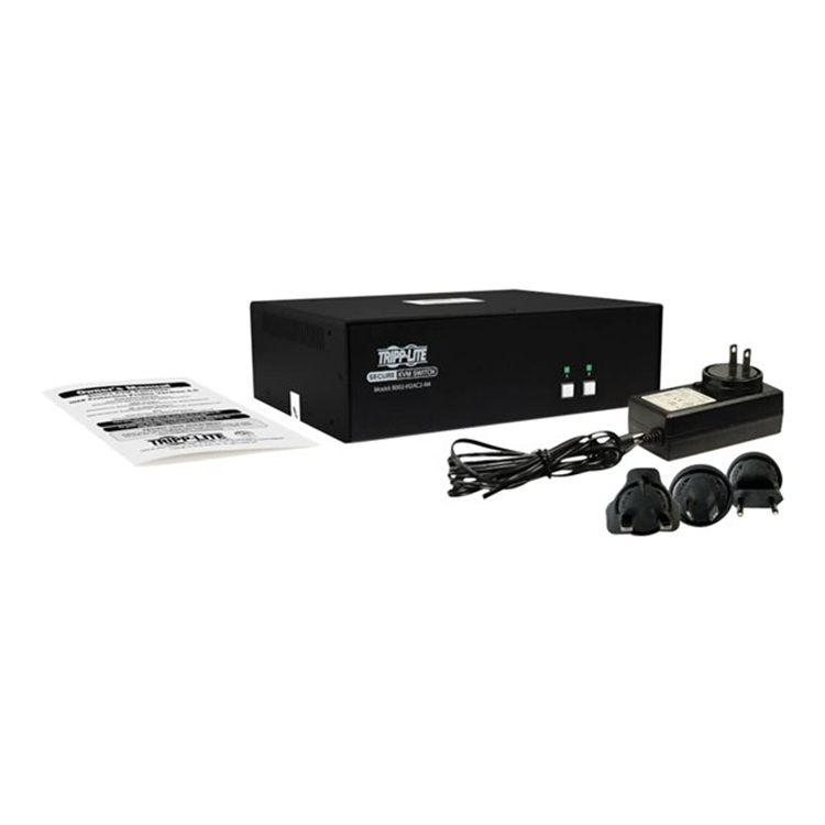 Secure KVM Switch 2-Port Dual Head HDMIto HDMI 4K NIAP PP4.0 Audio CAC TAA Secure KVM Switch 2-Port Dual Head HDMIto HDMI 4K NIAP PP4.0 Audio CAC TAA