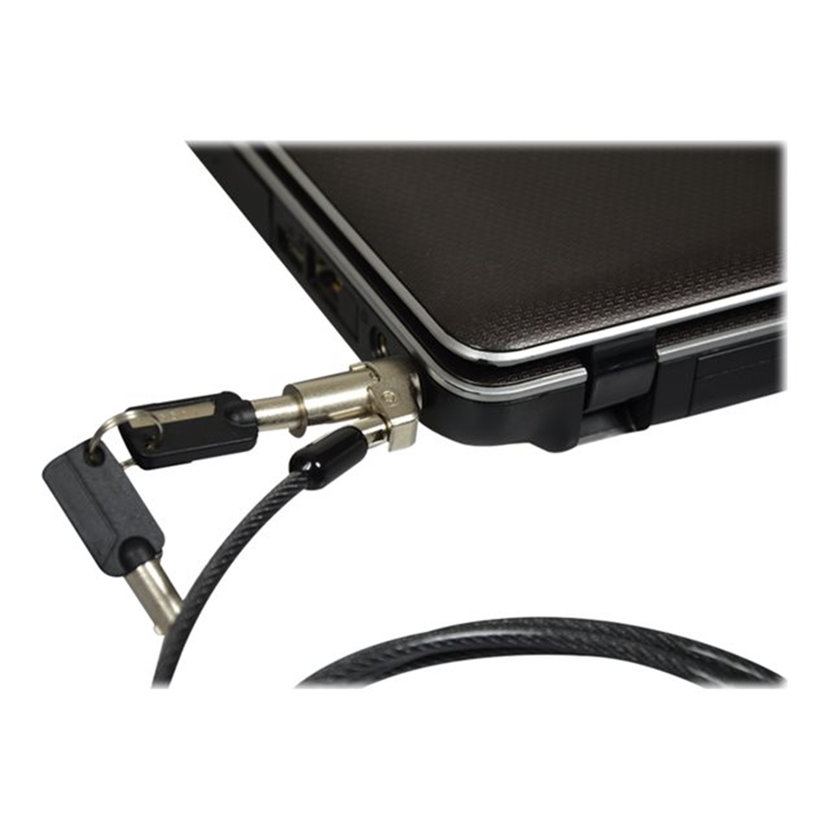 SECURITY CABLE KEYED - NOBLE WEDGE SLOT