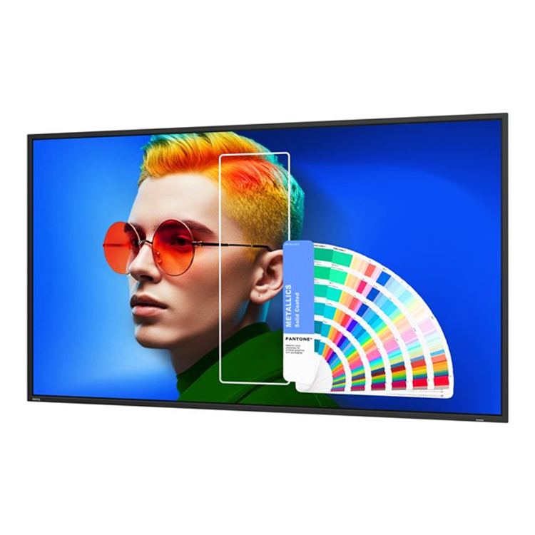 Size: 43i Pantone x Skintone validated signage Backlight: LED UHD3840x2160 Active area: 941.2 x 529.