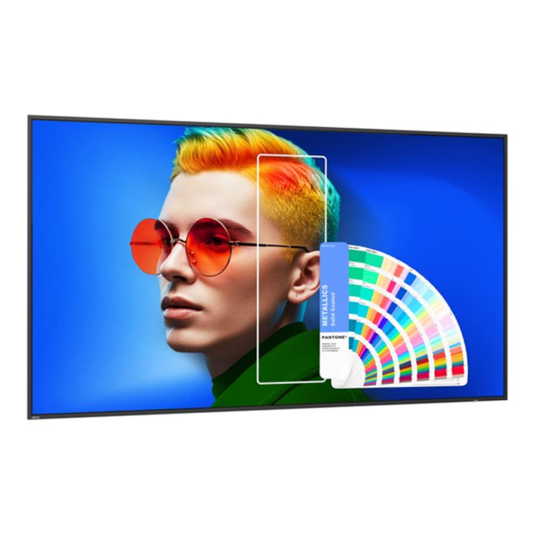 Size: 65i Pantone x Skintone validated signage Backlight: LED UHD3840x2160 Active area: 1428.5 x 803