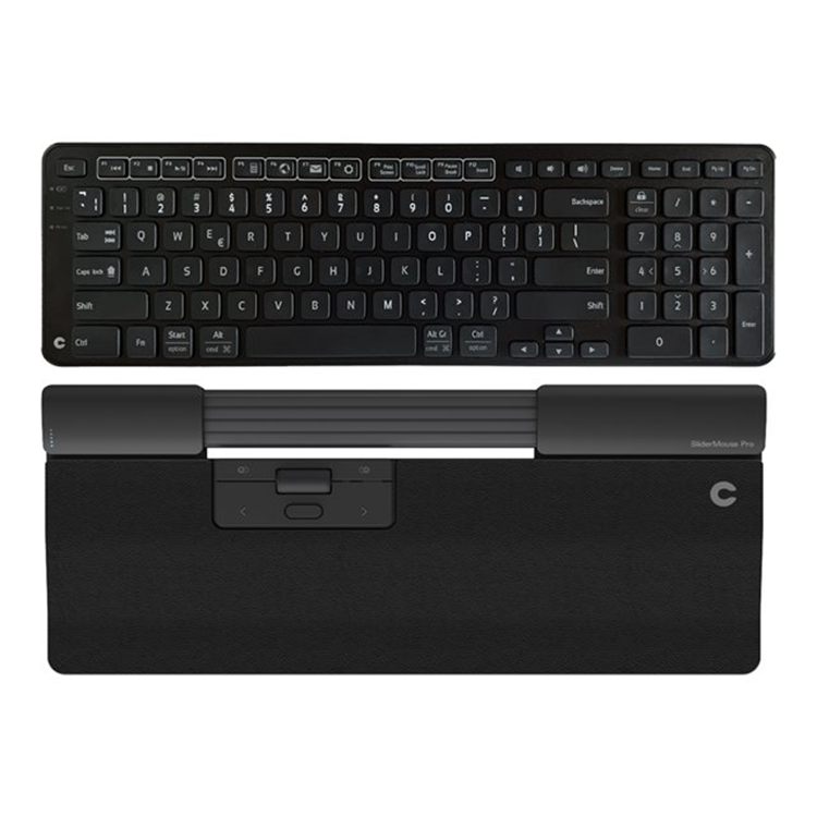 SliderMouse Pro WL Regular Vegan leather + Balance Keyboard BK US? WL