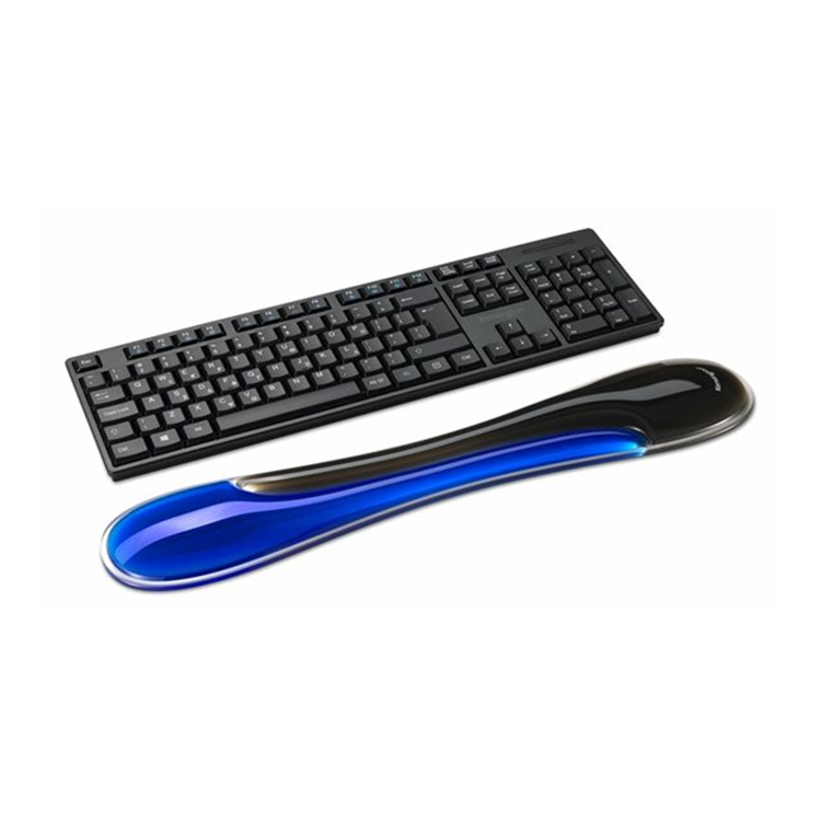 Slim Duo Gel Keyboard Wrist Rest - Blue