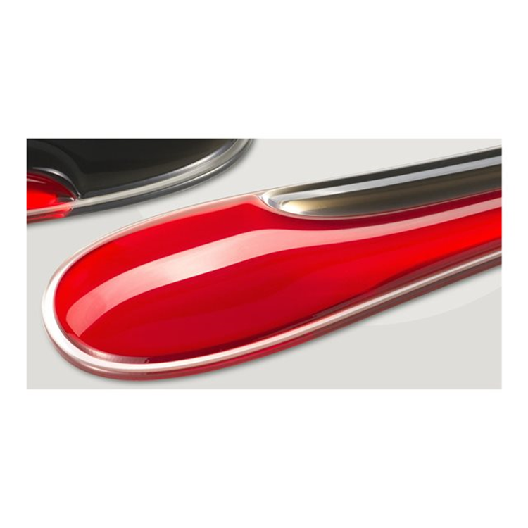 Slim Duo Gel Keyboard Wrist Rest - Red