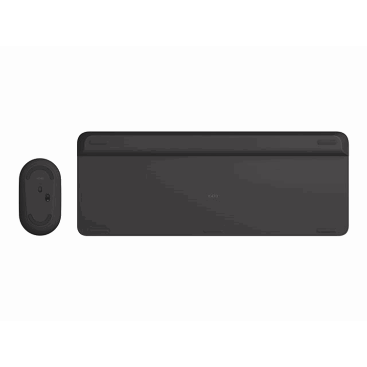 Slim Wireless Keyboard and Mouse Combo MK470 - GRAPHITE - US INTL - INTNL