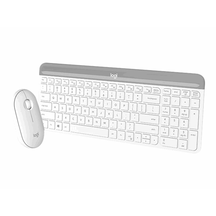 Slim Wireless Keyboard and Mouse Combo MK470 - OFFWHITE - US INTL - INTNL