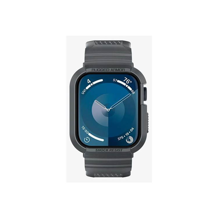 Spigen Apple Watch 9/SE RugArm Pro DkGr