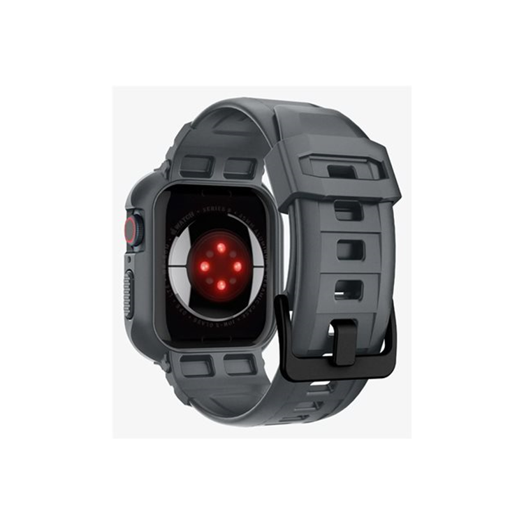 Spigen Apple Watch 9/SE RugArm Pro DkGr