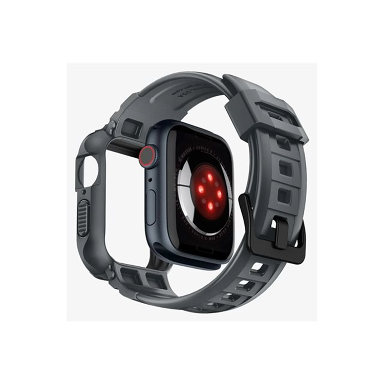 Spigen Apple Watch 9/SE RugArm Pro DkGr