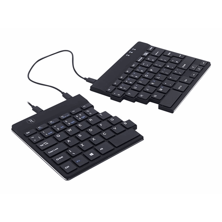 Split Break Keyboard UK black