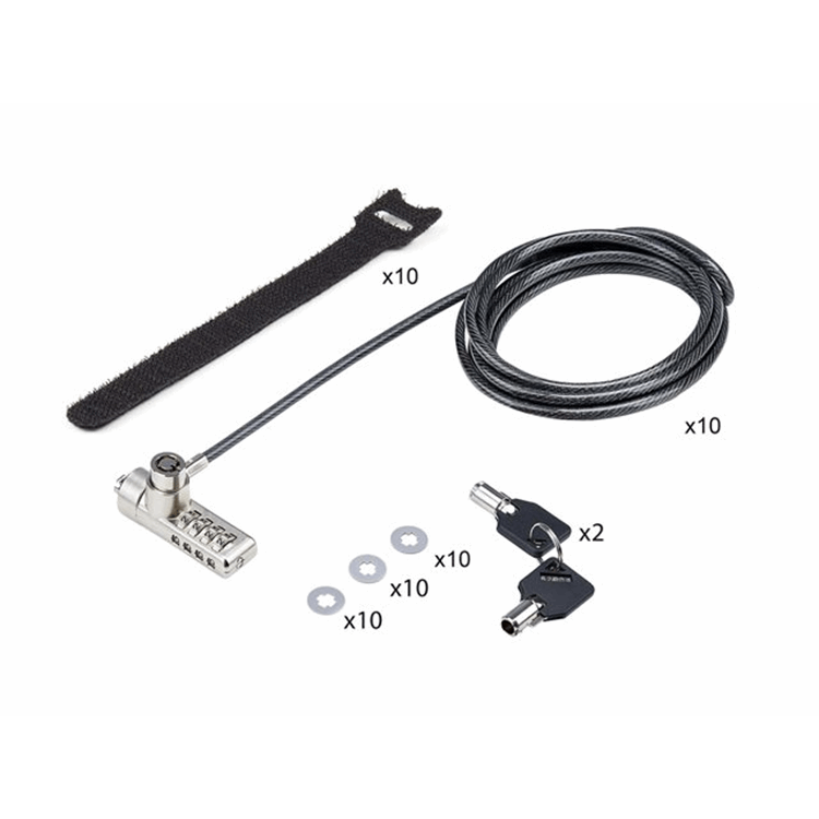 STARTECH 10-Pack Dual-Access Laptop Lock