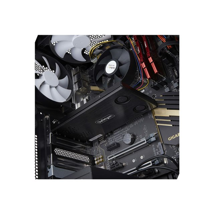 STARTECH Dual M.2 NVMe SSD to PCIe x8