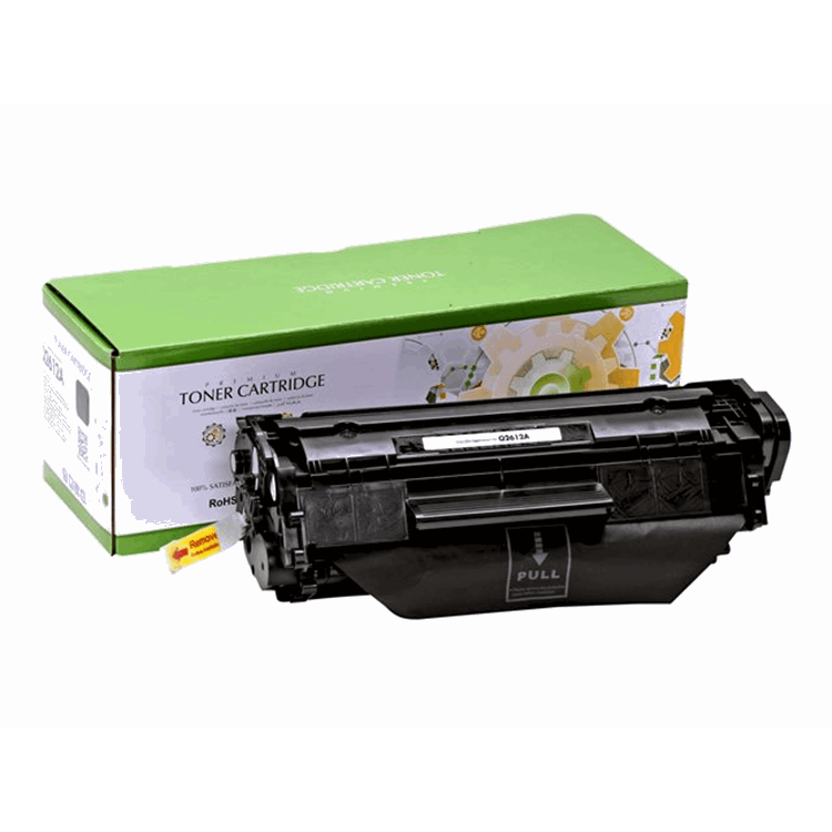STATIC cartr HP Q2612A blk comp 2k