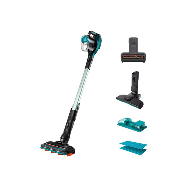 Stick vacuum cleaner Top Motor Stick Lithium 21.6V Deep Opal Metallic PowerCyclone 7 Aqua nozzle + t