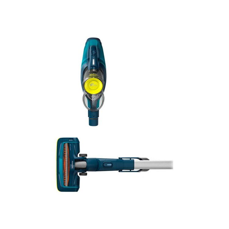 Stick vacuum cleaner Top Motor Stick Lithium 21.6V Aqua Blue PowerCyclone 7 180nozzle LED mini turbo