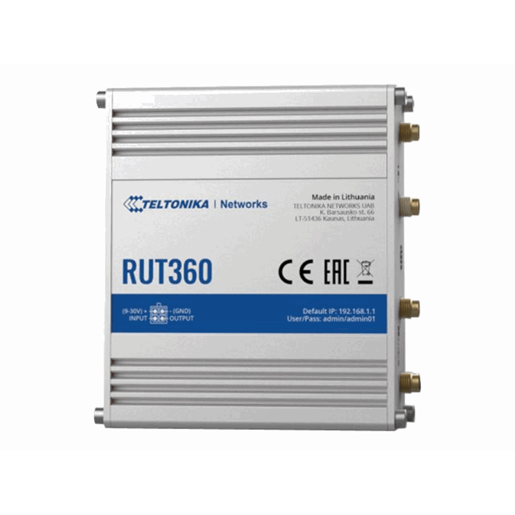 TELTONIKA RUT360 4G/LTE/3G WiFi