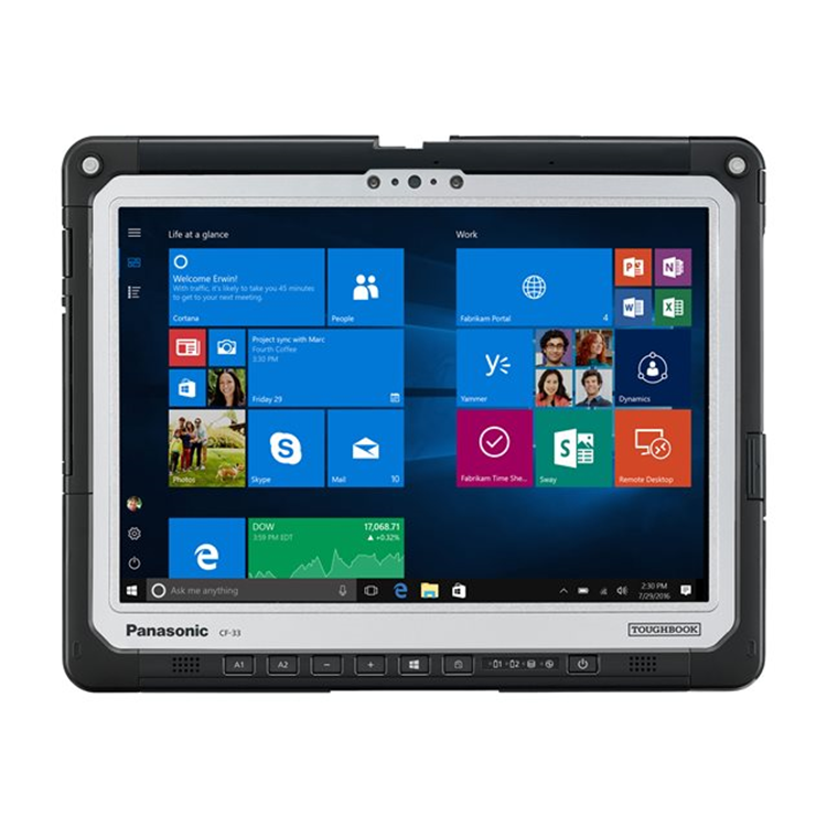 Toughbook CF-33 MK4 2-in-1 model - WWAN4G + GPS - 512 Gb SSD - front & rear cam - 16GB Mem - US-int 