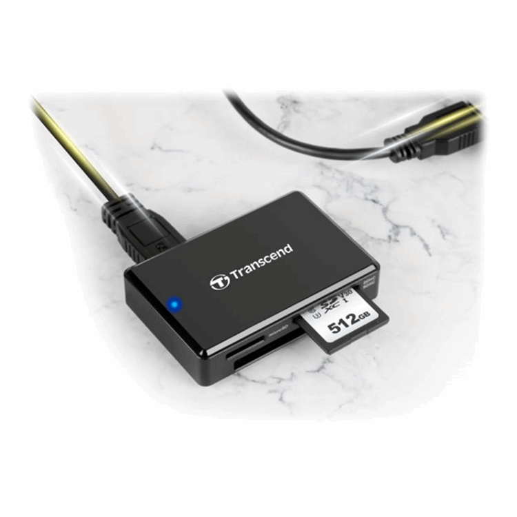 TRANSCEND All-in-1 Memory Card Reader TRANSCEND All-in-1 Memory Card Reader